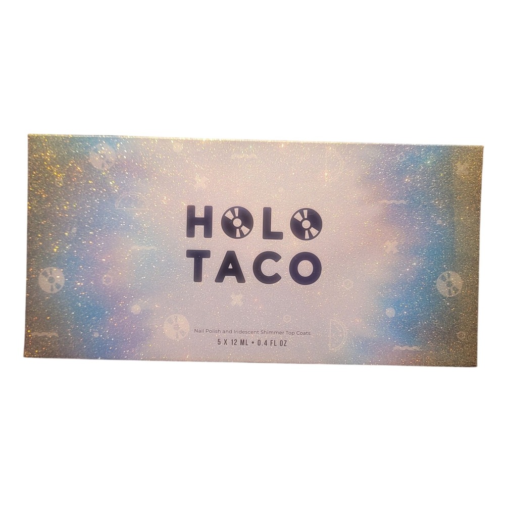 New Holo Taco Unisex Winter Shimmers Collection Box Storage Case Only